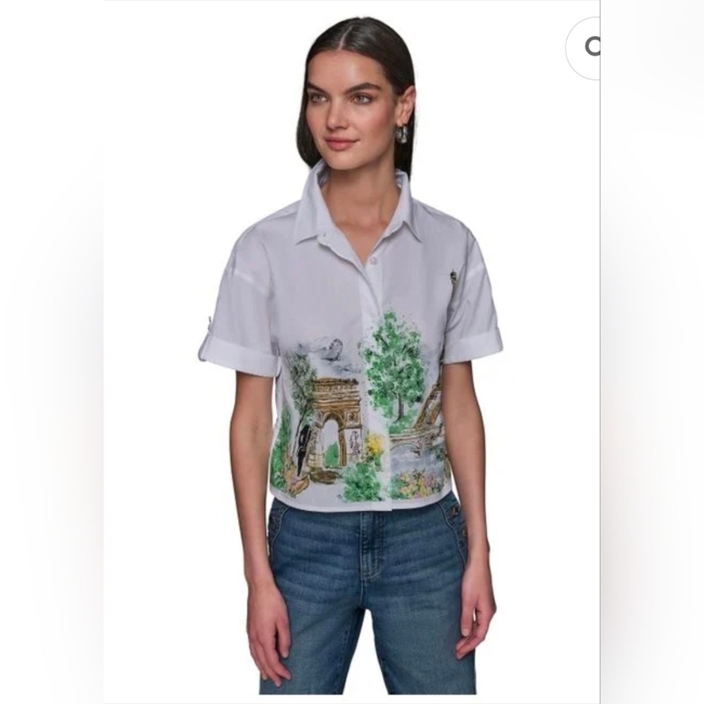 Karl Lagerfeld White Limited Edition Shirt